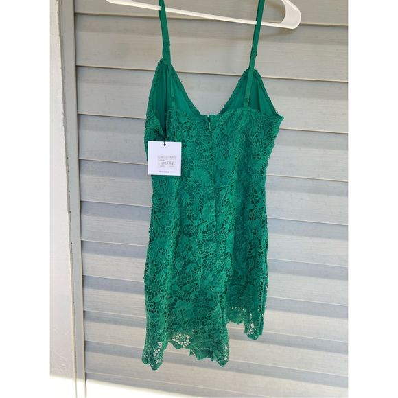 Jack by BB Dakota Anthropologie NWT Sea Green Pretty Lace Romper Size 4, MP $78 - Picture 7 of 12